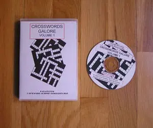 Crosswords Galore Volume 1 on CD