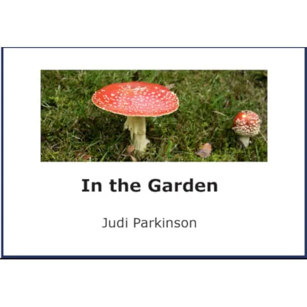 Ready to Print Picture Book on CD - In the Garden