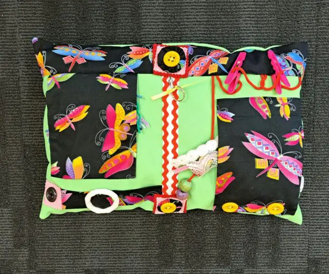 Sensory Fiddle Cushions are a Dementia Friendly Product