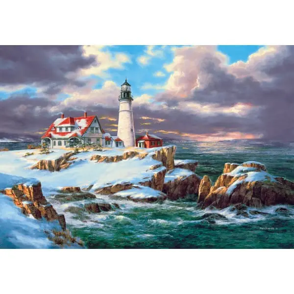 260p Large Piece Jigsaw - Portland Head Lighthouse