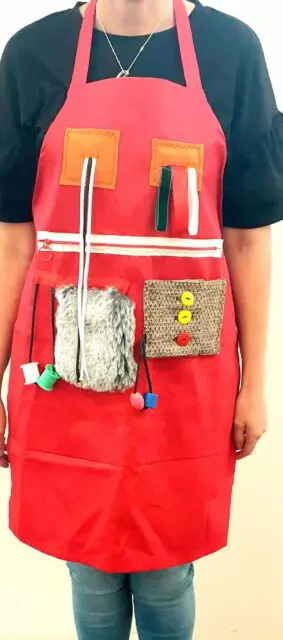 Activity Apron - Full Red