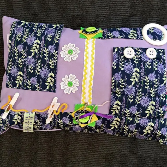Fiddle Cushion - Rectangular #16