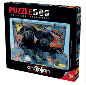 500Piece Jigsaw with Stand - Travel Labs