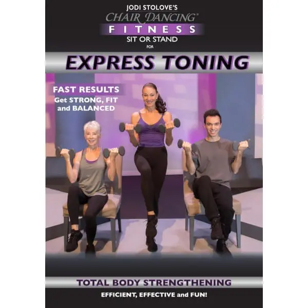 Exercise DVD - Chair Dancing's Sit or Stand for Express Toning