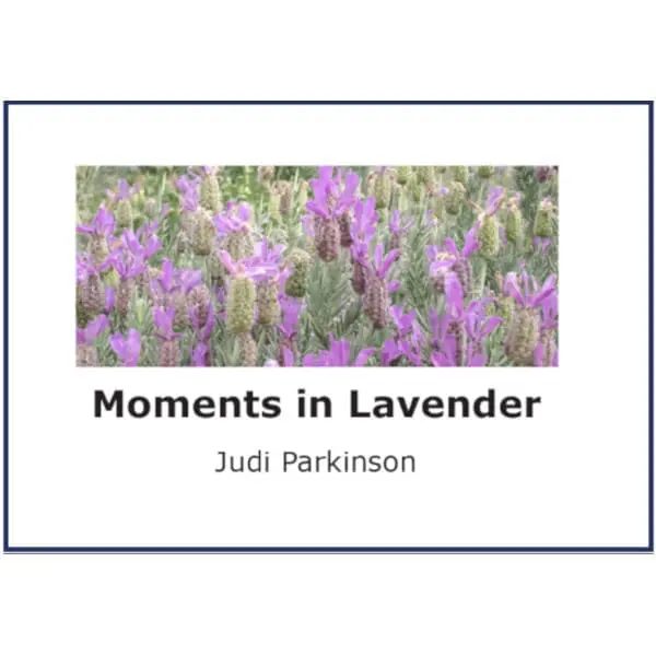 Ready to Print Picture Book on CD - Moments in Lavender