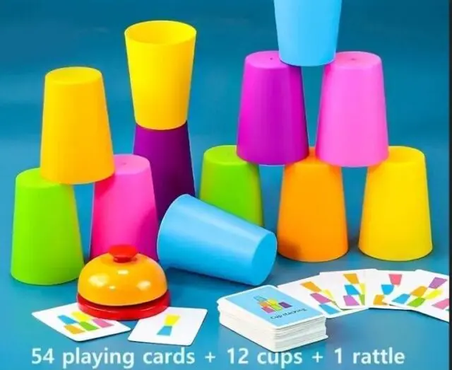 Memory Matching Stacking Cup Set