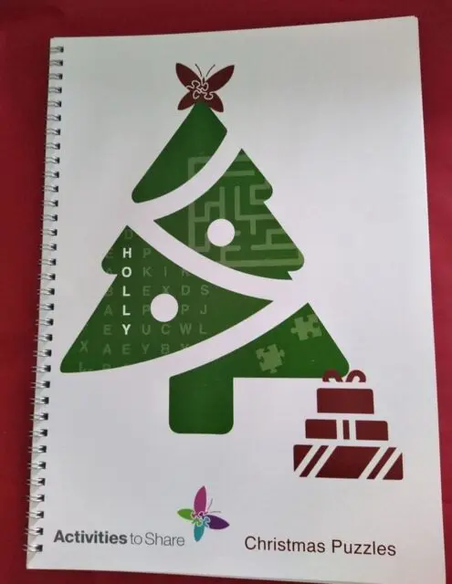 Large Print Christmas Activity Manual