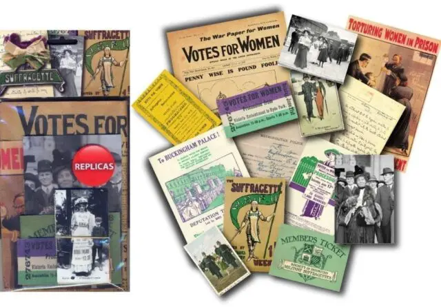 Memorabilia Pack - Suffragettes