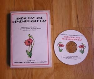 ANZAC & Remembrance Day Manual of Resources Activity Ideas on CD