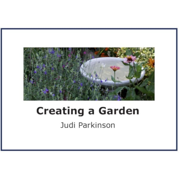 Ready to Print Picture Book on CD - Creating a Garden