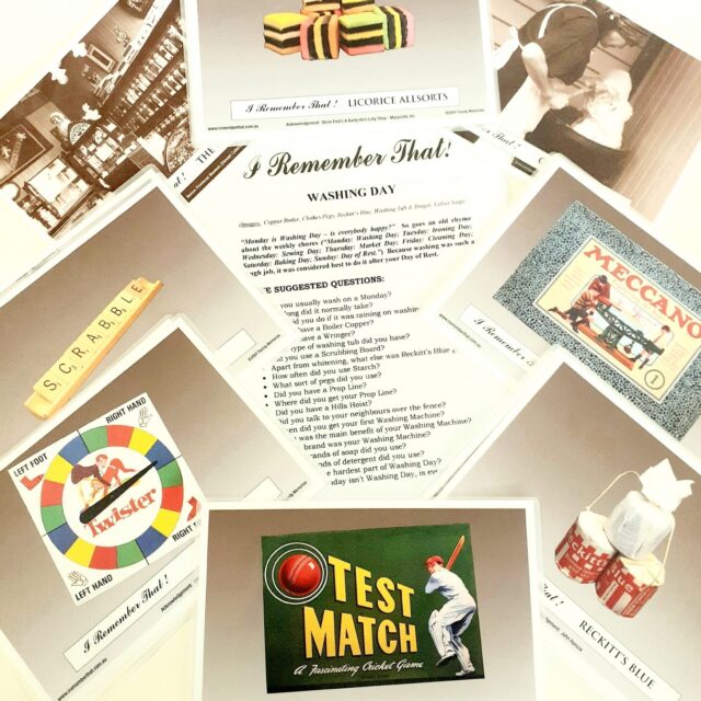 "I Remember That!" Cue Card Kit 1