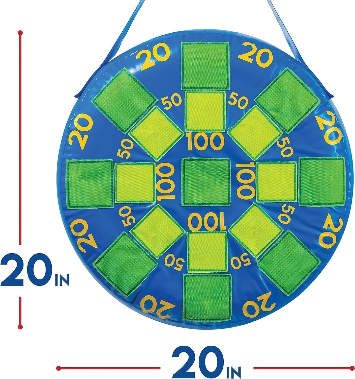 Inflatable Dart Ball Game - Hook and Loop Target Board (50.8cm) - Image 2