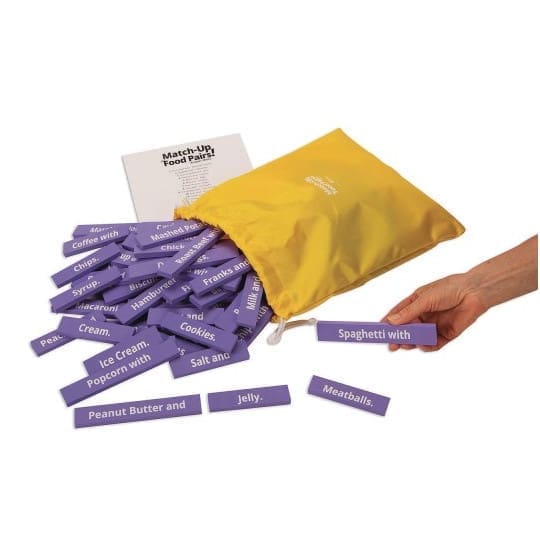 Match-Up the Food Pairs Game