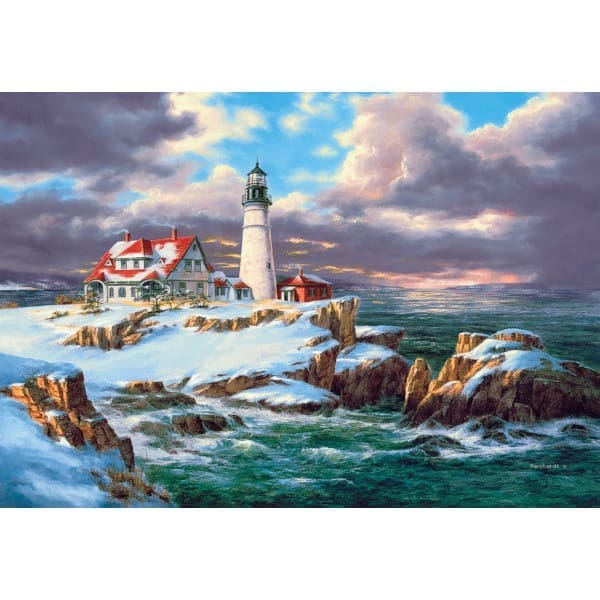 260p Large Piece Jigsaw - Portland Head Lighthouse