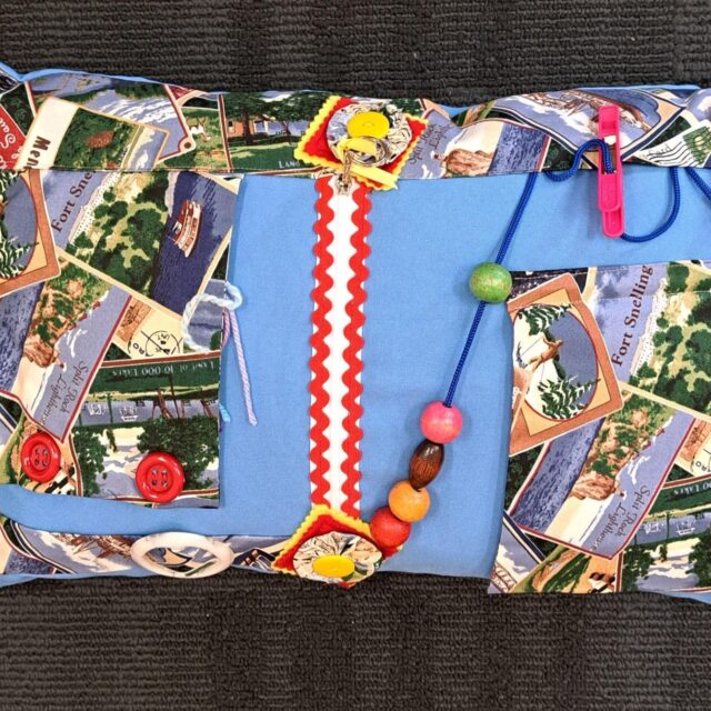 Fiddle Cushion - Rectangular #7