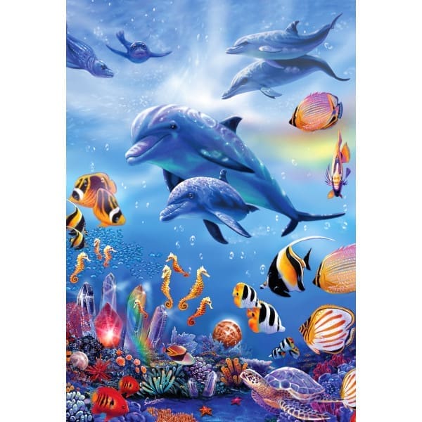 260p Large Piece Jigsaw - Seahorse Kingdom