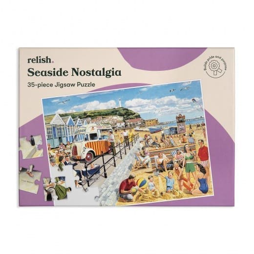 Relish 35p Large Piece Jigsaw Puzzle - Seaside Nostalgia