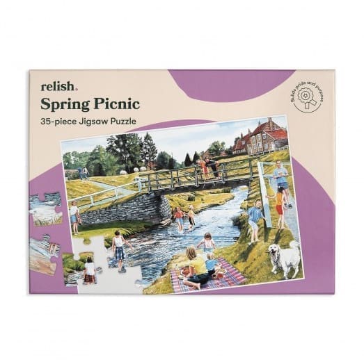 Relish 35p Large Piece Jigsaw Puzzle - Spring Picnic
