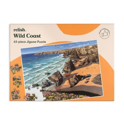 Relish 63p Large Piece Jigsaw Puzzle - Wild Coast