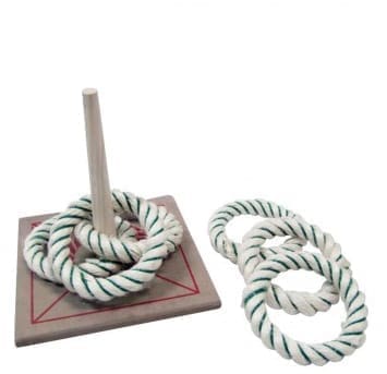 Rope Quoits Game - Classic Outdoor Set