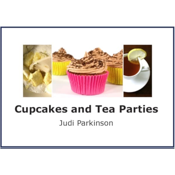 Ready to Print Picture Book on CD - Cupcakes and Tea Parties