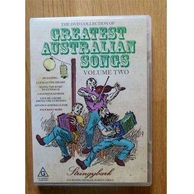 Greatest Australian Songs Sing Along DVD - Vol 2