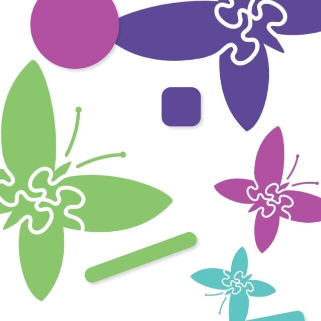 Large Print Geometric Colouring Book