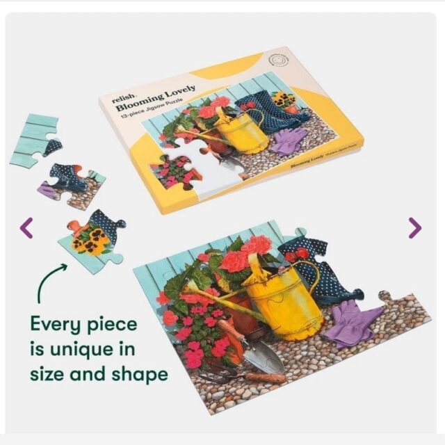 Relish 13p Large Piece Jigsaw Puzzle - Blooming Lovely
